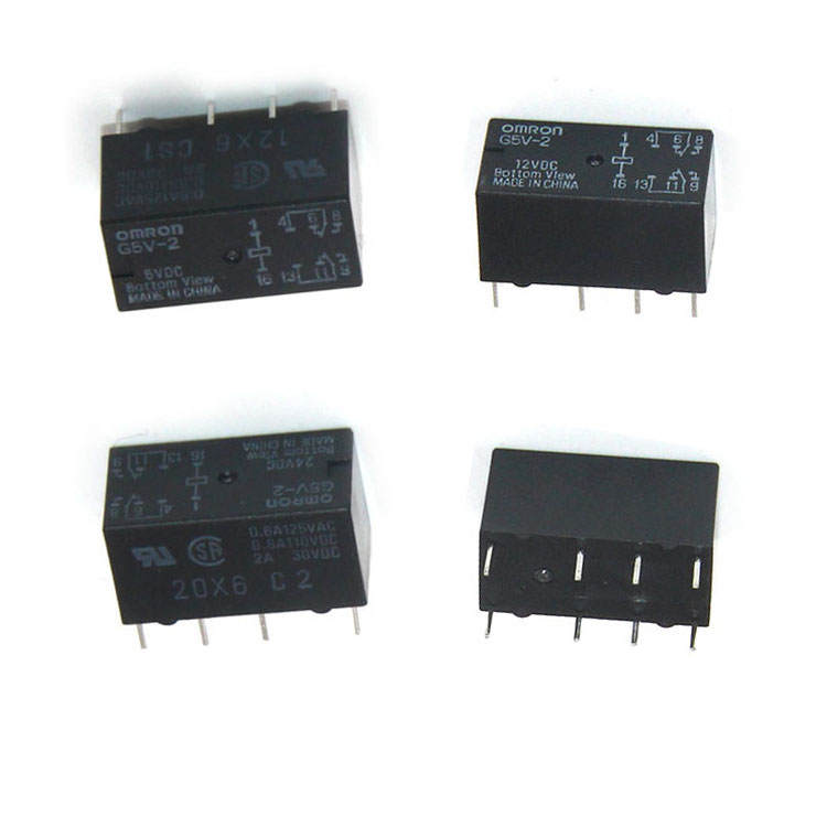 8 pins original Omron Relay G5V-2-5VDC