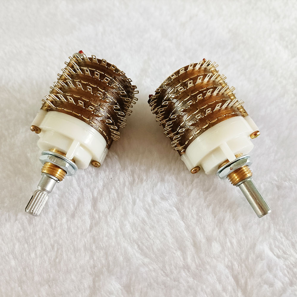 thumbnail image 2 of 10pcs 2 Pole 23 Step Rotary Switch – DIY Attenuator Volume Potentiometer Kit 2 of 3